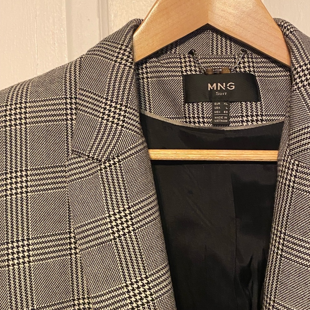 Houndstooth Suit/ Blazer xl